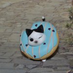 Котик-пончик из серии Cat Dessert №3.