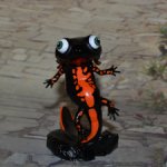 Kunming Lake Newt из серии "Рептилии" №9