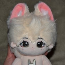 Плюшевая куколка Белый волк