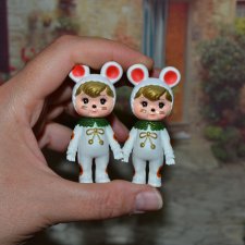 Пупсы Nakayoshi Charmy-chan Coloring Collection Animal Ver. №7