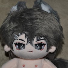 Плюшевая куколка Серый волчок