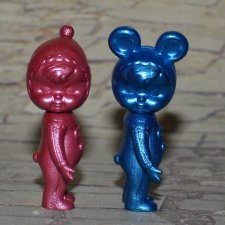 Nakayoshi Charmy-chan комплект пупсов для куколок в ретро стиле - 2 шт