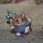 Popmart instinctoy Minster Fluffy Joyful Life series №1