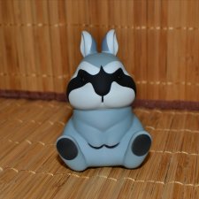 Виниловый зайчик Kongzoo Mofumofu №5