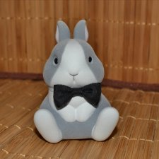 Виниловый зайчик Kongzoo Mofumofu №3