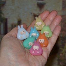 Виниловые зайчата "конфетки" TOPTOY Kiki Tata Lactobacillus Candy Series