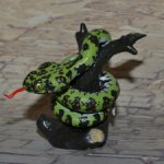 Змея Mangshan Pit Viper из серии "Рептилии" №2