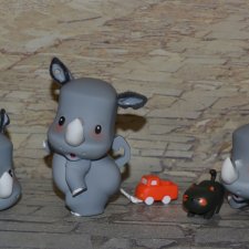 Носорожки из серии "Rhino Sudan"