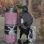 Лимитная чёрная зайка Come4arts Moon