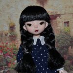 Кукла Queban Girl Уэнсдэй Аддамс №1