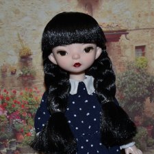 Кукла Queban Girl Уэнсдэй Аддамс №1