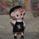 Кукла малыш поросенок №4