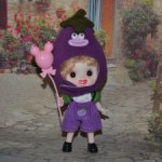 Кукла малыш - баклажанчик