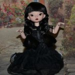 Кукла Queban Girl Уэнсдэй Аддамс №2