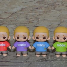 Мальчики с пальчики Nook Радуга