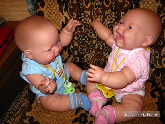 Двойняшки Berenguer — Куклы Berenguer (Беренджер): пупсы La Newborn