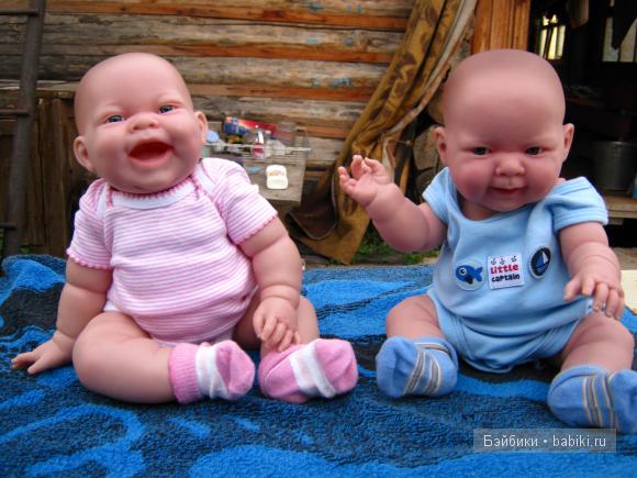 Двойняшки Berenguer. Продолжение. Вечер на даче