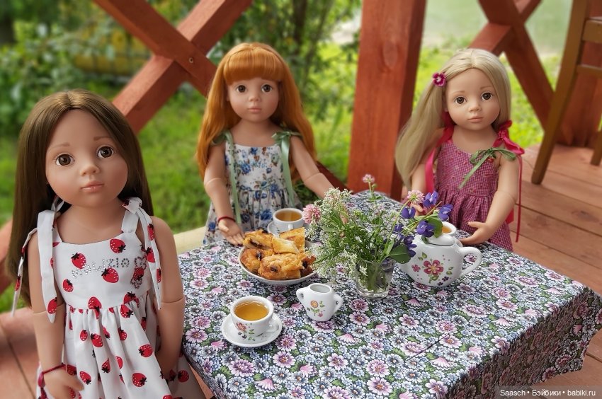 "Посиделки на веранде..." Мои оленятки от Gotz | Бэйбики "Посиделки на веранде..." Мои оленятки от Gotz (фото 2)