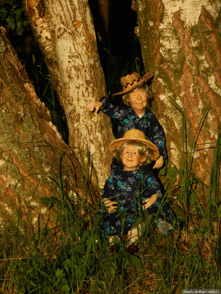 Лето в деревне. Бабушка и дед Костика Валеник