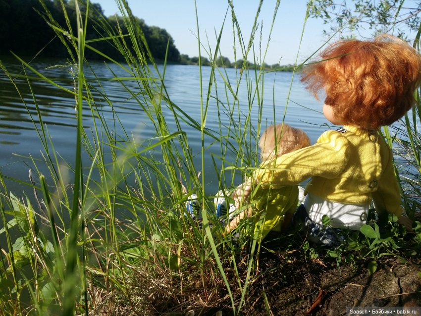 Лето в деревне. Бабушка и дед Костика Валеник