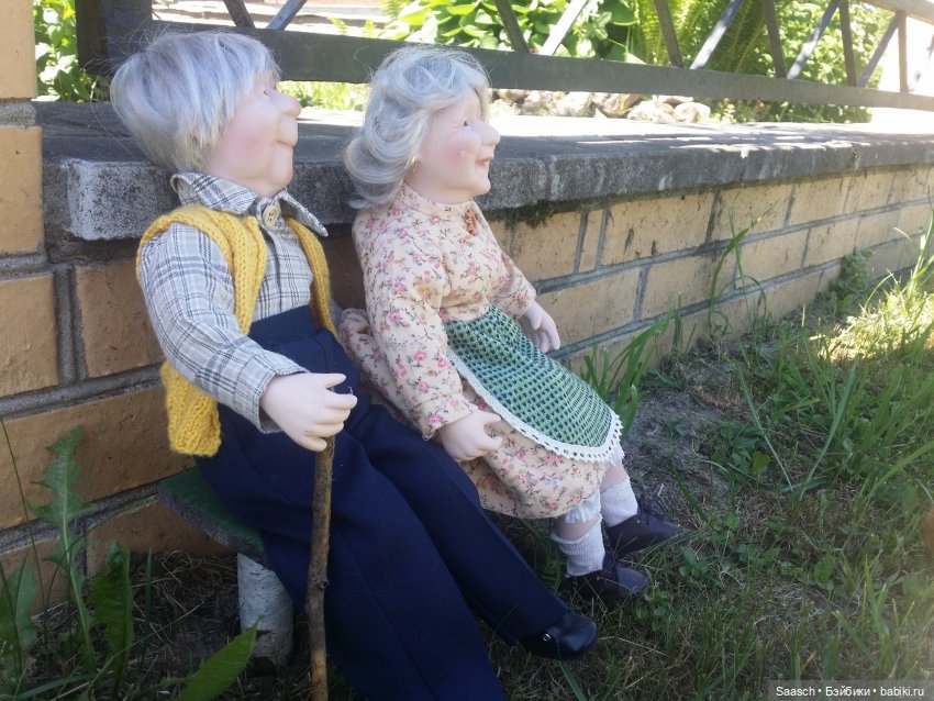 Лето в деревне. Бабушка и дед Костика Валеник