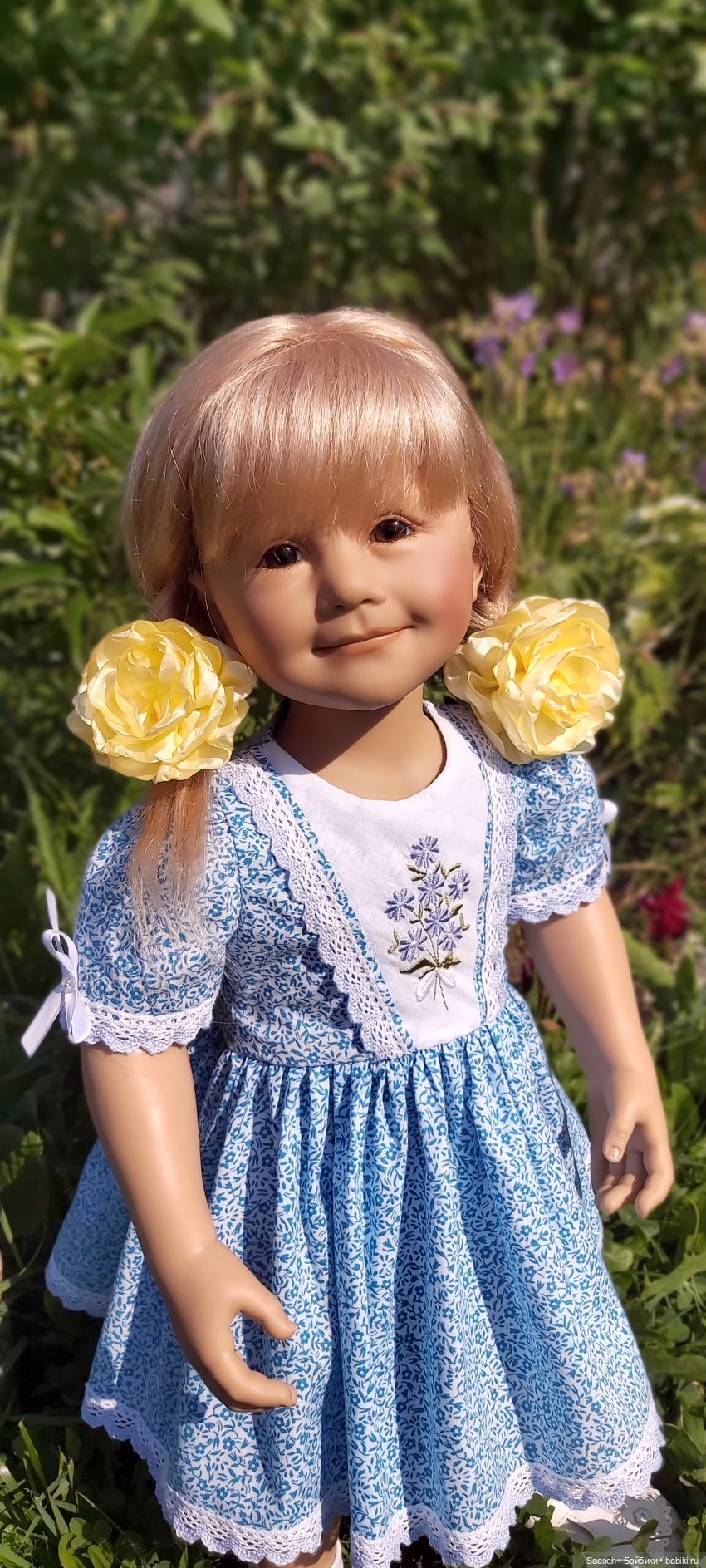 Дженни "незабудка". Первый раз на даче (фото 6)