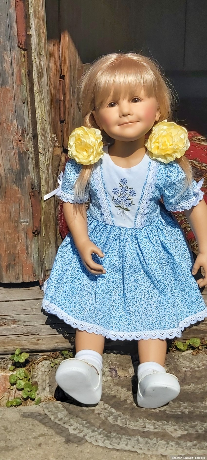 Дженни "незабудка". Первый раз на даче (фото 3)