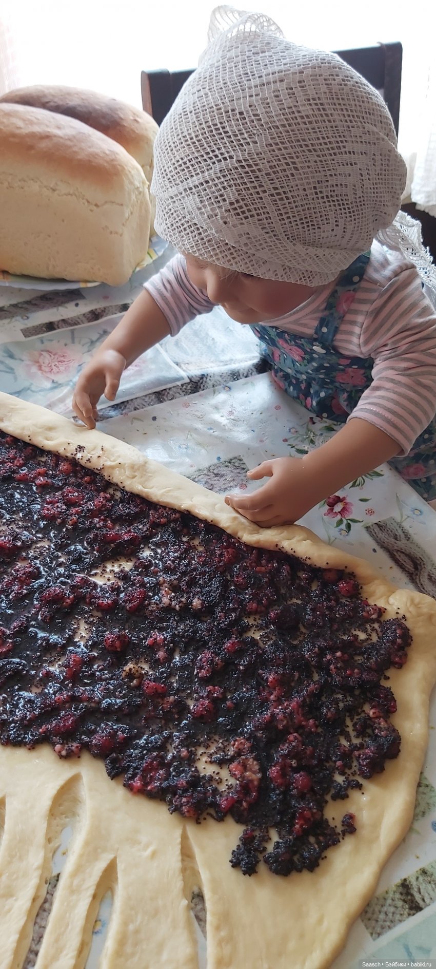 Готовим с Дженни. "Маковый рулет с малиной"