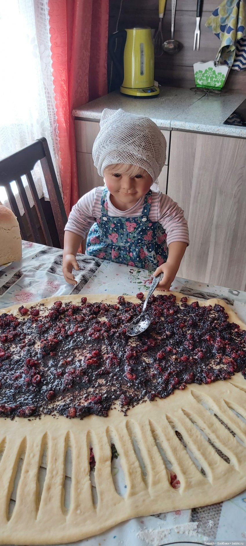 Готовим с Дженни. "Маковый рулет с малиной" (фото 10)