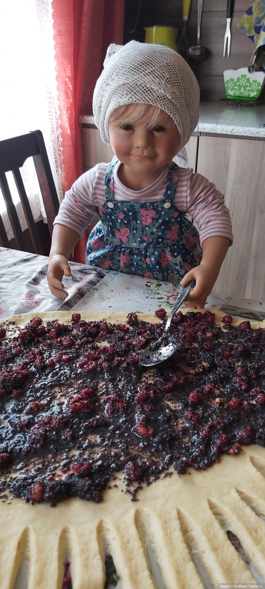 Готовим с Дженни. "Маковый рулет с малиной" (фото 9)