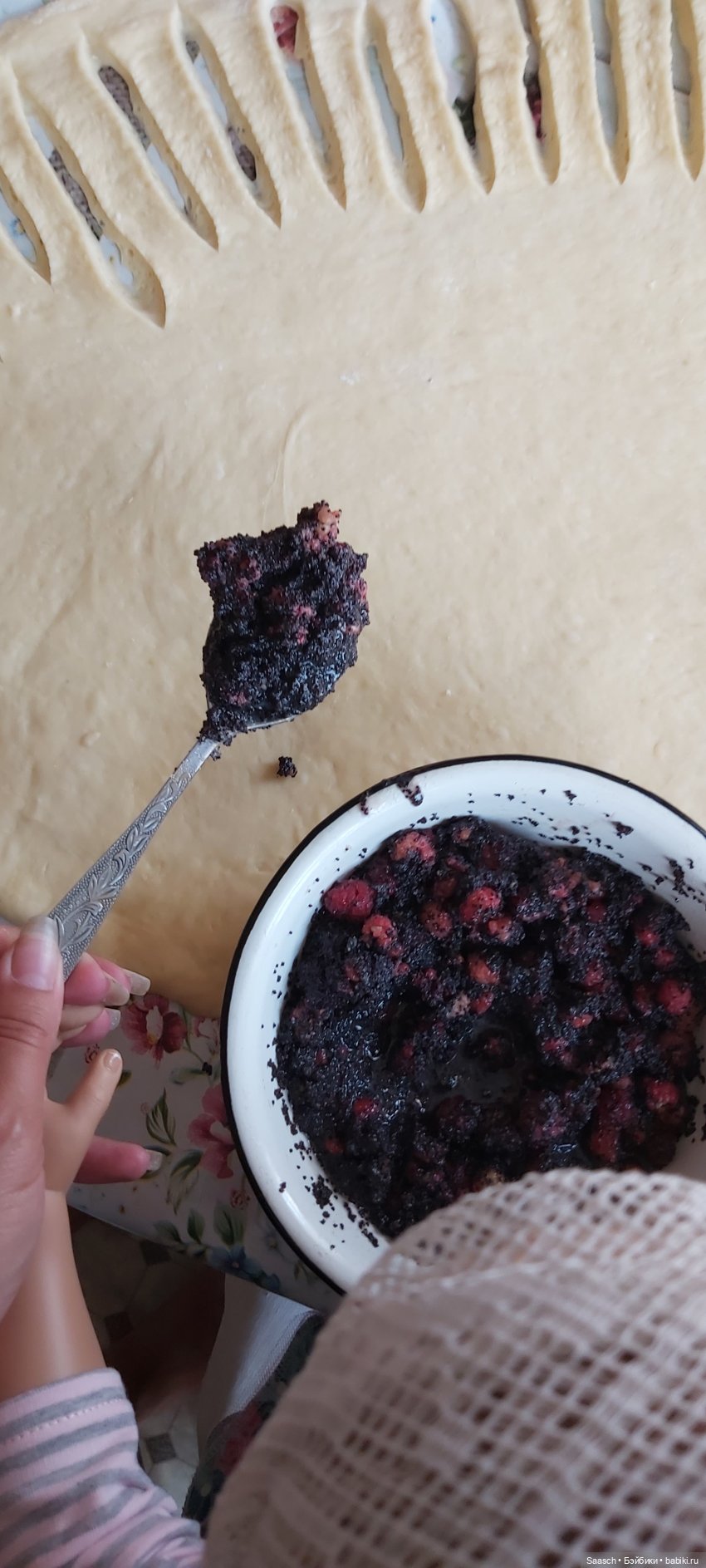 Готовим с Дженни. "Маковый рулет с малиной" (фото 8)