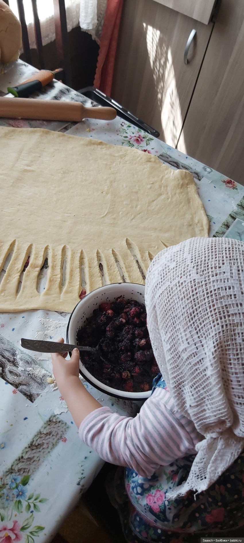 Готовим с Дженни. "Маковый рулет с малиной" (фото 7)