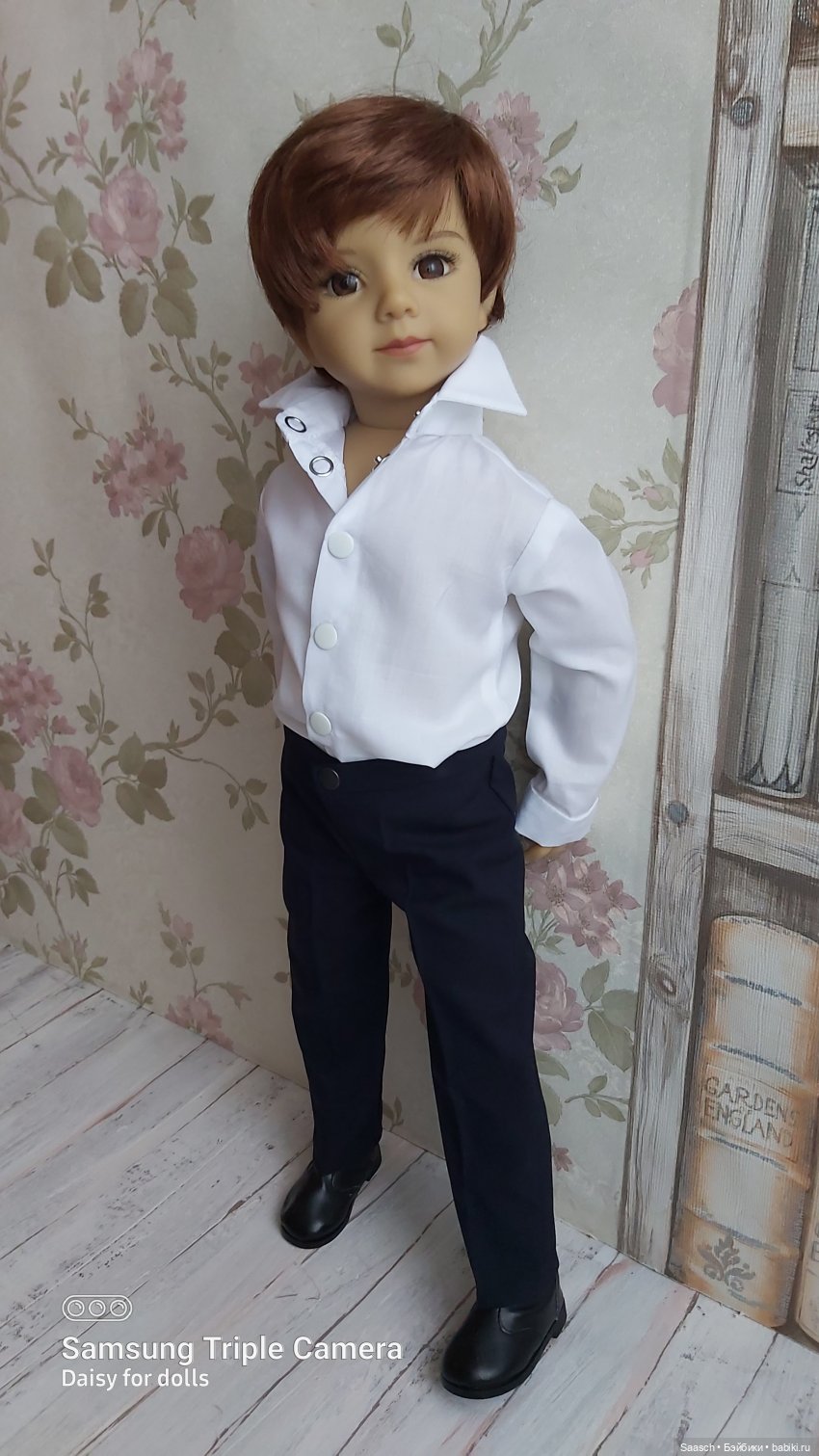 "Тепло маминых рук..." — Очень люблю создавать одежку для ку (фото 5)