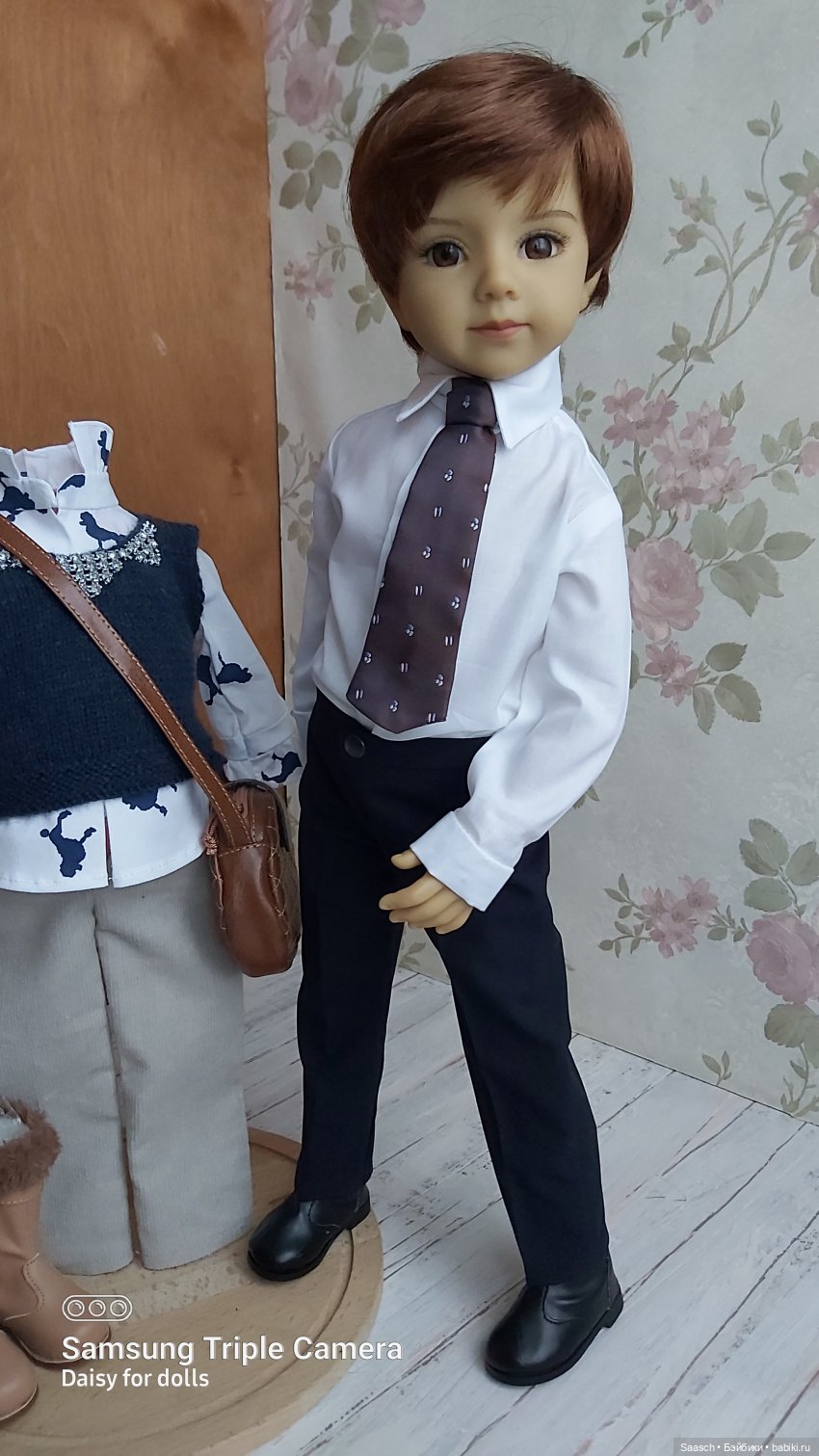 "Тепло маминых рук..." — Очень люблю создавать одежку для ку (фото 4)