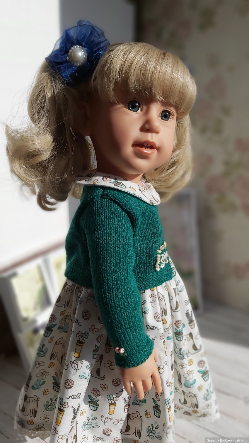 "Тепло маминых рук..." — Очень люблю создавать одежку для ку (фото 7)