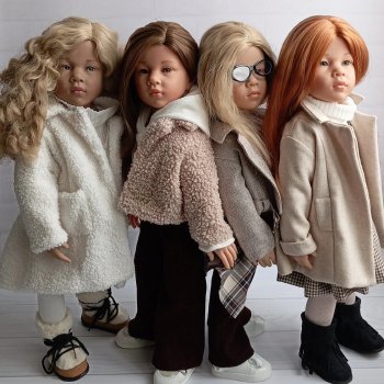 "Был сапожник без сапог.. " или моя новая коллекция одежды для Gotz.