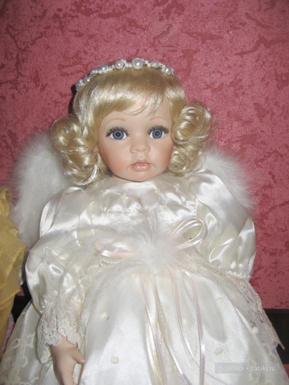 Коллекционные фарфоровые куклы ангелок