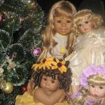 Наша ёлочка! Заходите посмотреть! Моя кукольная коллекция