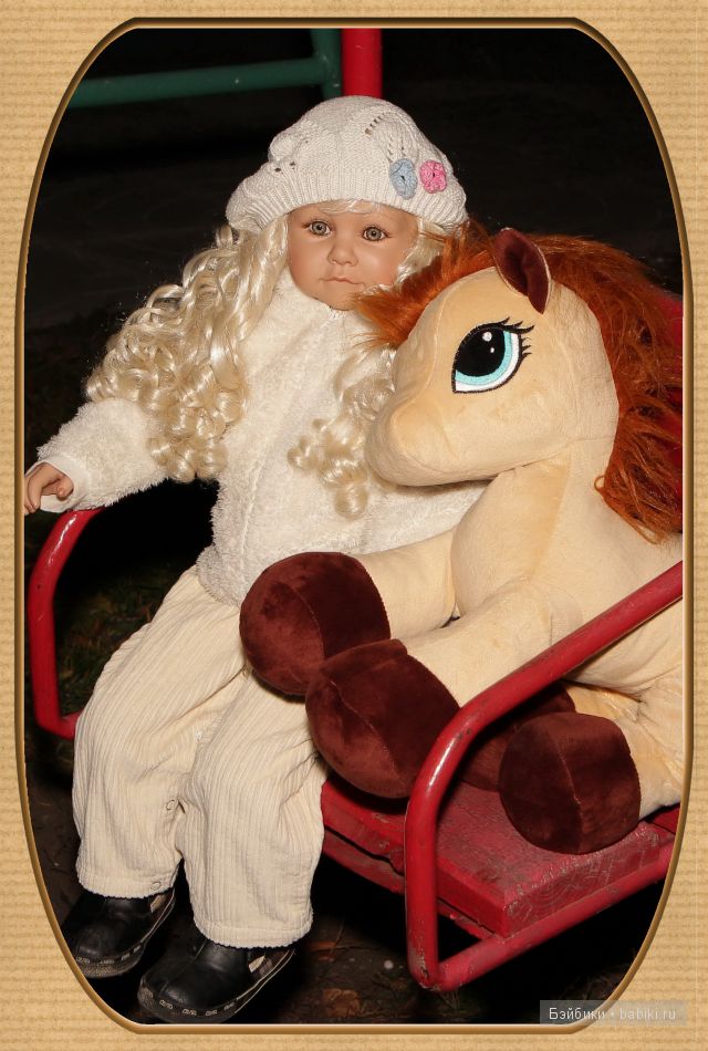 Вечерняя прогулка с Фионочкой. Коллекционная кукла Diane Bucki (фото 4)