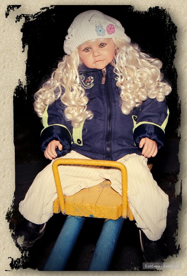 Вечерняя прогулка с Фионочкой. Коллекционная кукла Diane Bucki (фото 2)