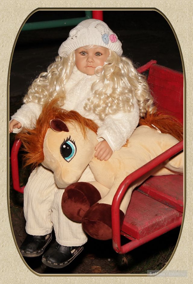 Вечерняя прогулка с Фионочкой. Коллекционная кукла Diane Bucki (фото 5)