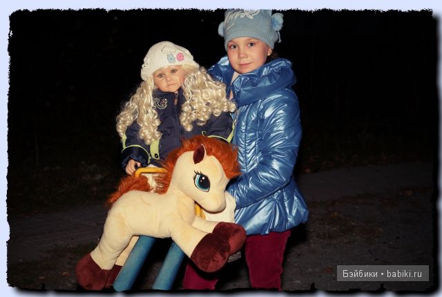 Вечерняя прогулка с Фионочкой. Коллекционная кукла Diane Bucki (фото 3)