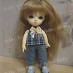 Мой первый опыт пошива джинсовых брюк для крошек BJD