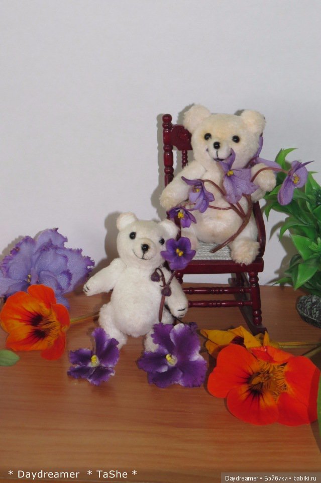 Мои первые Мишки-тедди готовы к знакомству