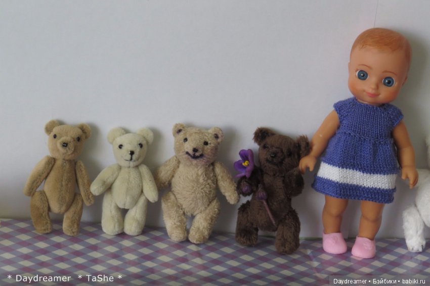 Мои первые Мишки-тедди готовы к знакомству