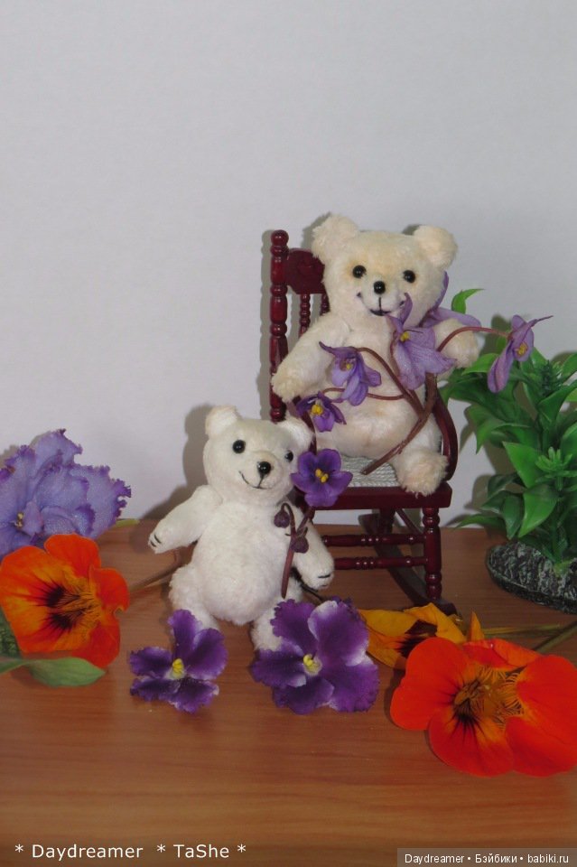 Мои первые Мишки-тедди готовы к знакомству