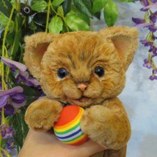 Пушистое солнышко. Котёнок Персик