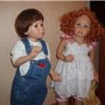 Мои ангелочки  Pippina & Pippin + .. Коллекционные куклы Susan Lippl