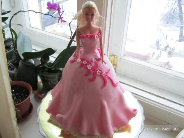 торт-кукла