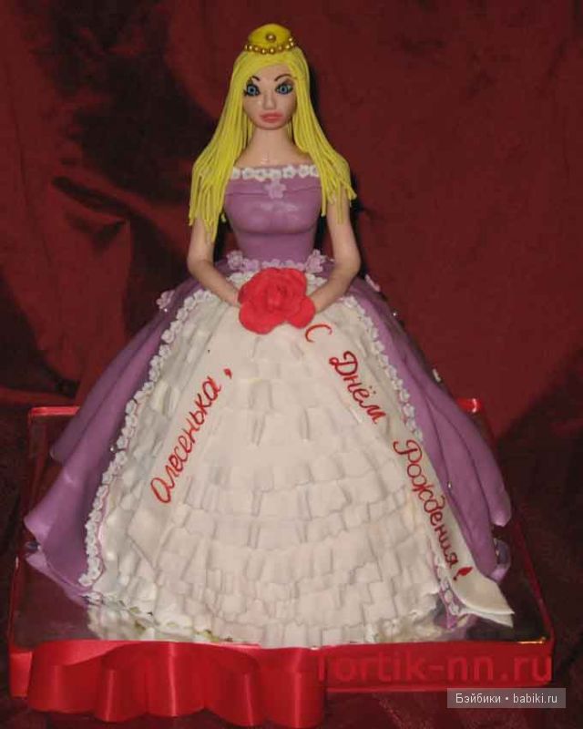 торт-кукла